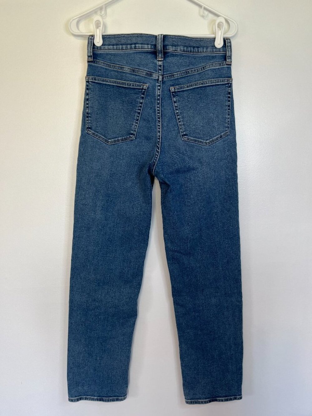 J Crew Stovepipe Medium Wash Denim Jeans - Picture 5 of 5